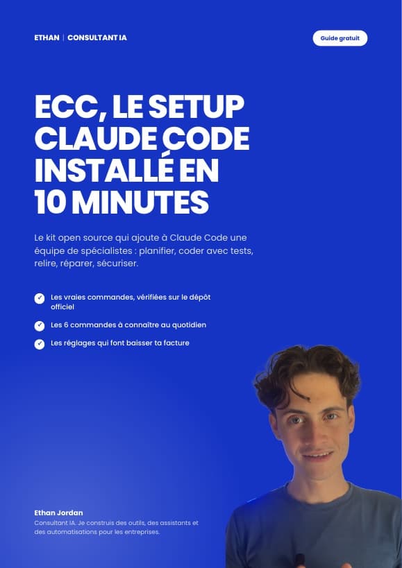 Couverture du guide Le setup ECC pour Claude Code