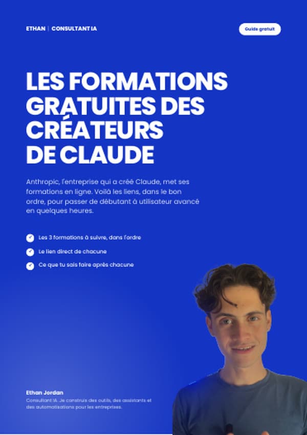 Couverture du guide Les formations Anthropic Academy