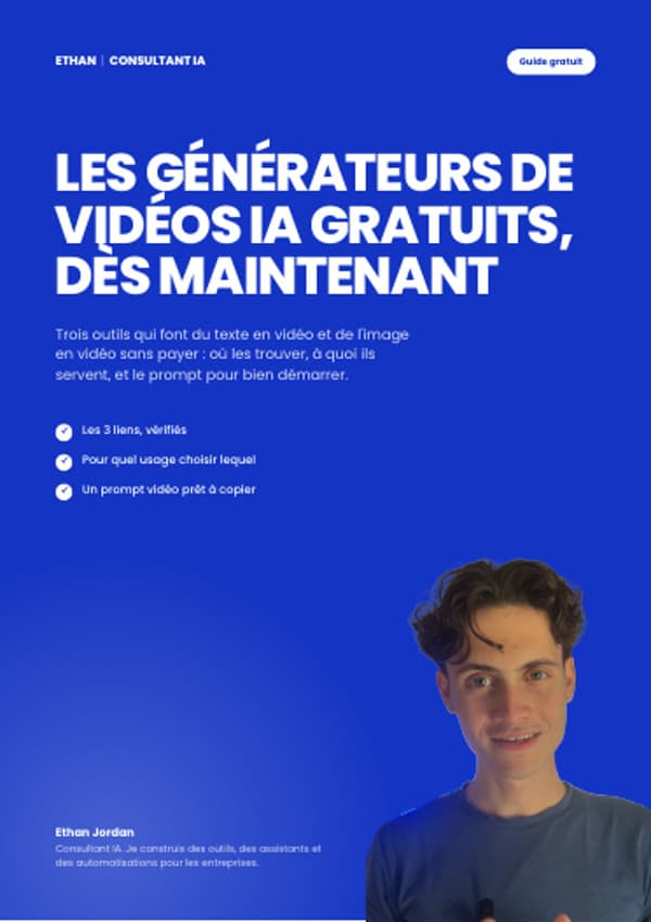 Couverture du guide Vidéos IA gratuites