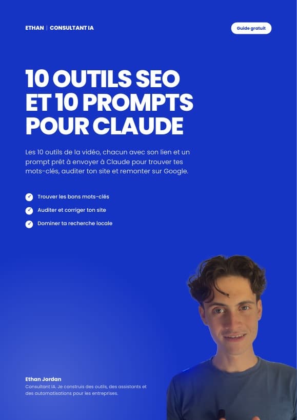 Couverture du guide 10 outils SEO